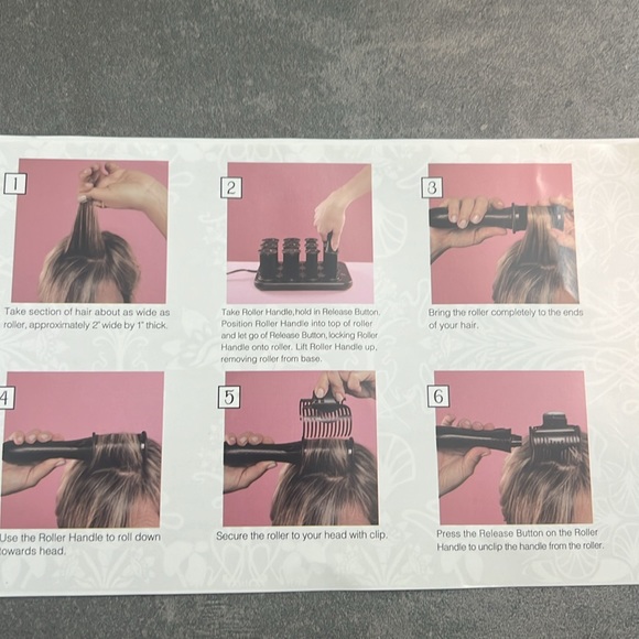 Calista velvet hair rollers - Picture 7 of 7